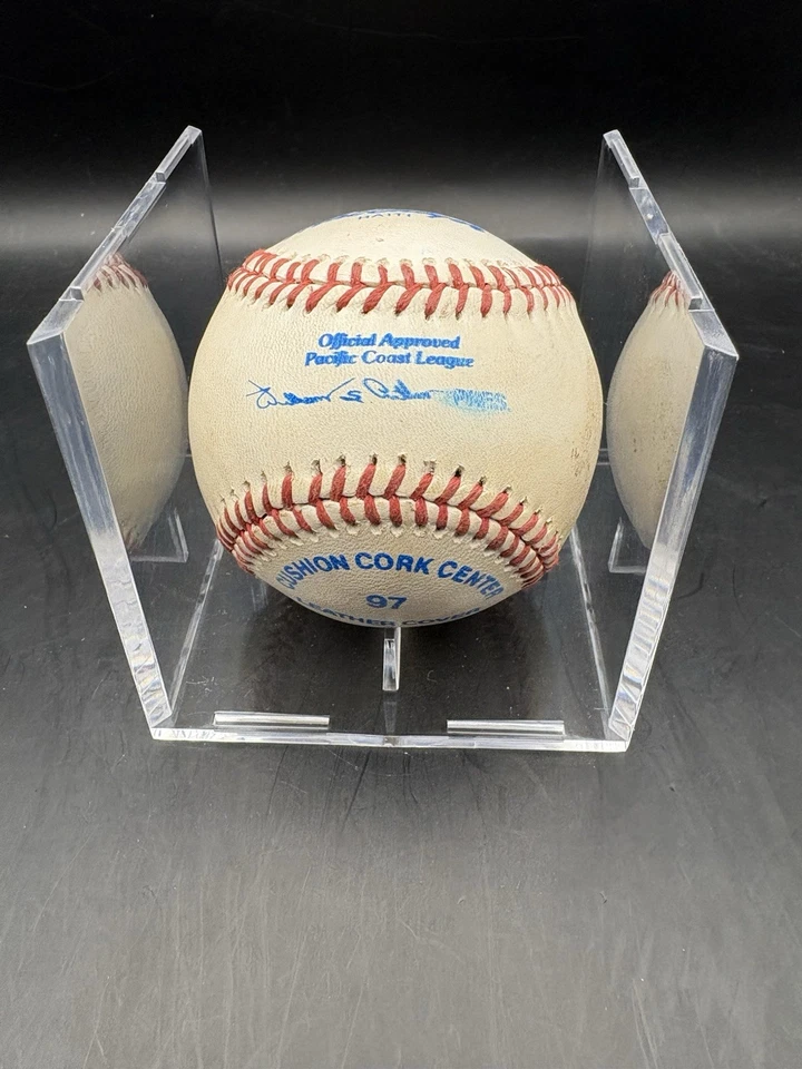 Jose Canseco Autographed Pacific Coast League Vintage Baseball Oakland A’s - JSA - Image 2 of 3