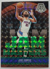 2023-24 Mosaic Joel Embiid Green Mosaic Prizm Jam Masters 76ers #20