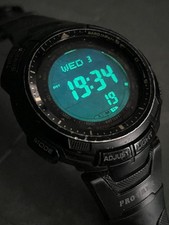 Casio Protrek PRG-110Y Solar Watch - Altimeter, Barometer, Compass & Themometer