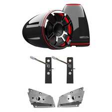 Wet Sounds REV 12 HD 12" Horn Loaded Compression Driver Tower Speakers with X...
