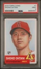 2018 Topps Living #7 Shohei Ohtani PSA 9