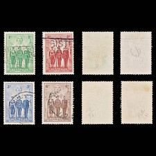 9088: Australia SG196-199 Set of 4 1940 Sc#184-187 Mi156-159 Used C£40