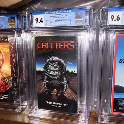 Critters VHS 1995 New Sealed Rare    