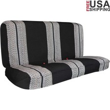 Heavy-Duty Saddle Blanket Seat Cover Full-Size Bench Seats W/ Storage Pocket New