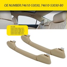 2x Beige Inner Front Rear Pull Grab Roof Grip Handle Fit Lexus IS300 IS350 IS250