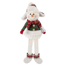 Image of Christmas Standing Snowman Decoration 51.5cm x 23.5cm White X 1