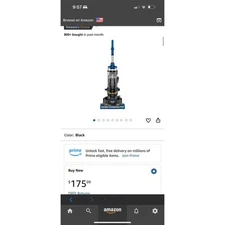 Bissell CleanView Swivel Rewind Pet Reach Vacuum Cleaner