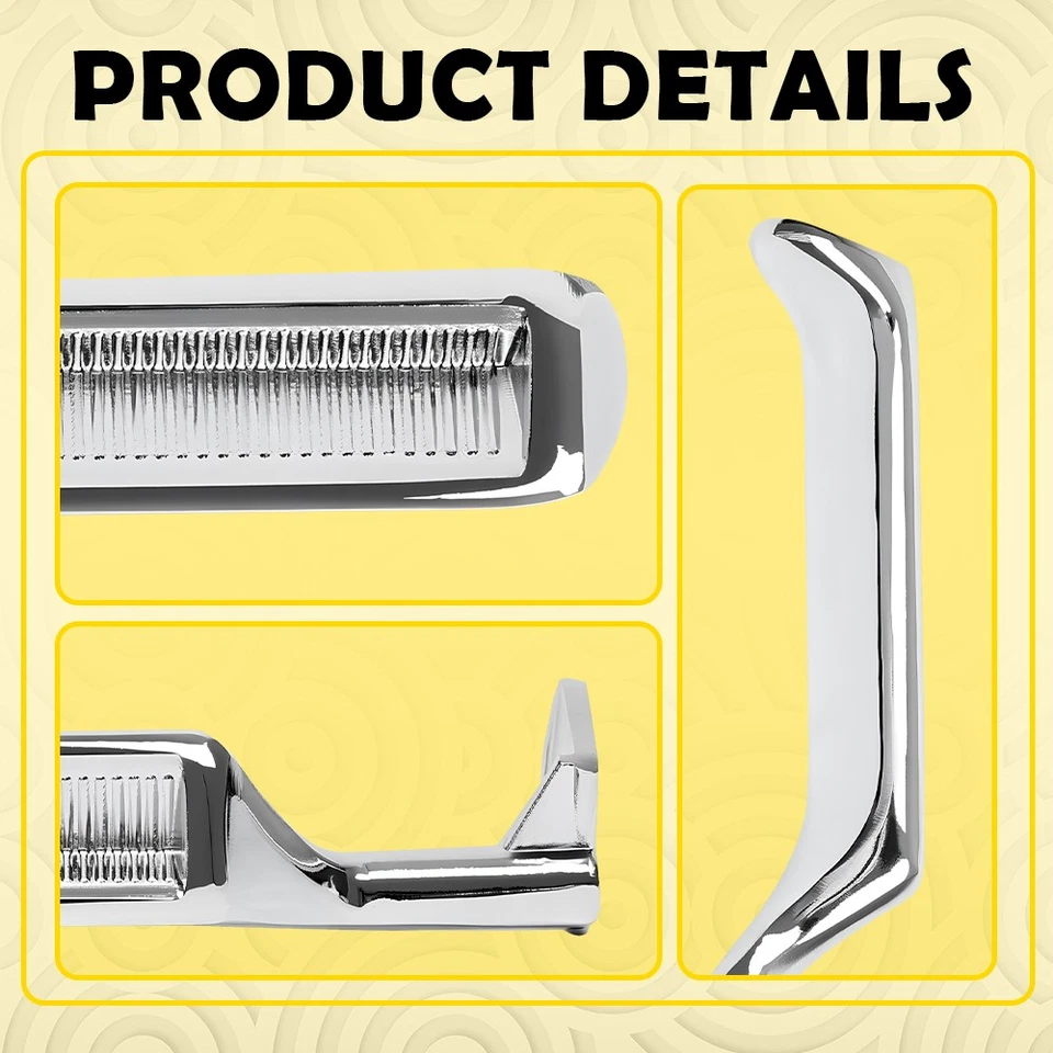 Par de manijas de puerta interiores cromadas para Ford F150 F250 F350 F53 F59 Bronco 1987-99 Foto 4 de 4