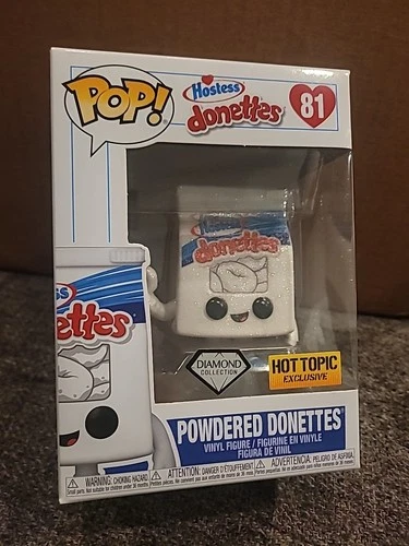 Funko POP! Ad Icons 81 Hostess Powdered Donettes Diamond Exclusive w/Protector