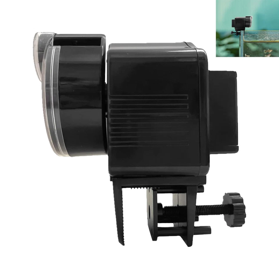 Automatic Fish Feeder Aquarium Auto Food Dispenser Battery Operated Timer - Image 2 of 4