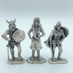 Viking Pewter　バイキング フィギュア 5体セット Pewter Viking Figure | eBay