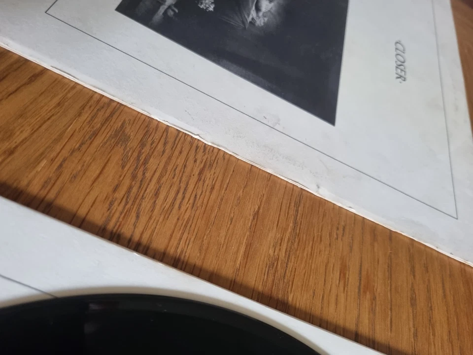 Joy Division – Closer 1980 A1/B1 Old Blue? Translucent Red Factory Records - Image 4 of 4