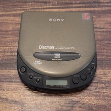 Sony Discman D-111 Discman CD Compact Disc Player - For Parts or Repair