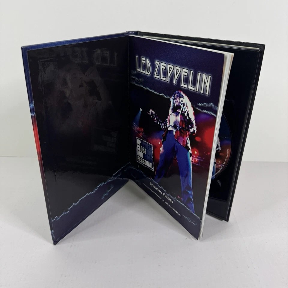 Led Zeppelin DVD & Book Set Up Close And Personal Storm Bird Biography Analysis - Image 4 of 4