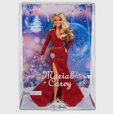 2023 Barbie Signature Mariah Carey Holiday Doll Christmas Red Dress BRAND NEW 🎶