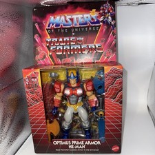 MOTU x TRANSFORMERS OPTIMUS PRIME ARMOR HE-MAN Masters Of The Universe