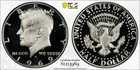 1969 S 50c Proof Kennedy Half Dollar PCGS Graded PR 68 DCAM in New Holder