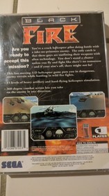 Black Fire (Sega Saturn, 1996) CIB AUTHENTIC TESTED