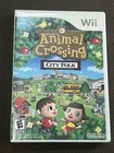 Nintendo Wii Animal Crossing City Folk -  No Manual - TESTED