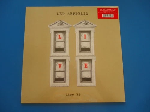 Led Zeppelin Live EP (2025) NEW Shrink Wrap Tear