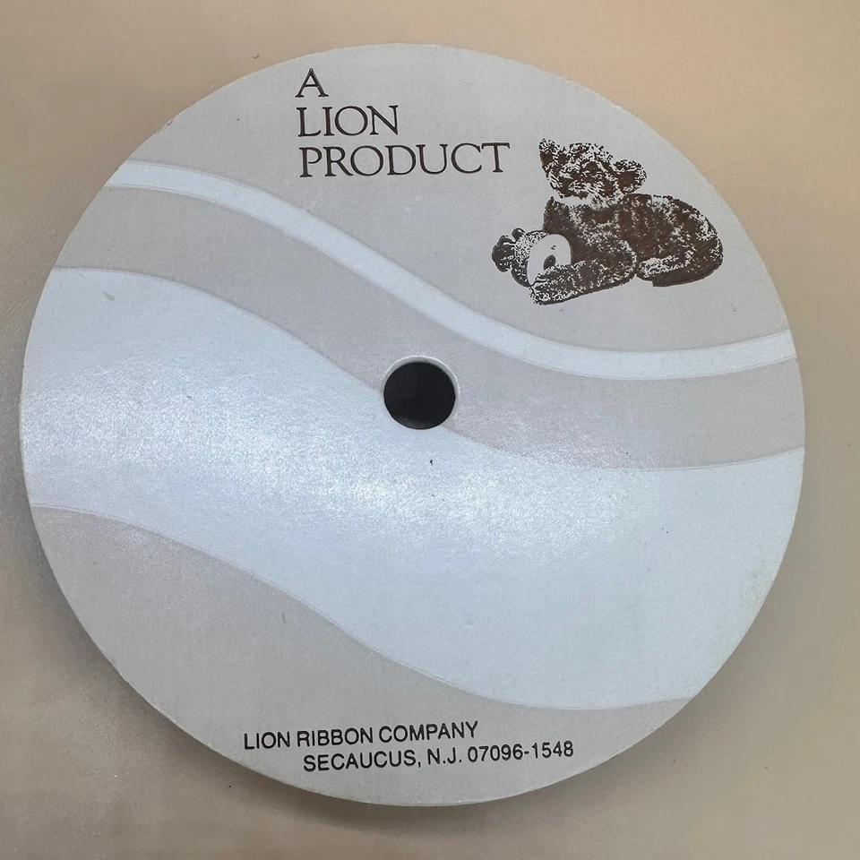 Cinta de león vintage delicada cinta fina roja y verde Foto 4 de 4