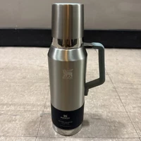 Stanley Forge Collection Thermal Bottle 1.4 QT 1.3L Silver Grey NEW