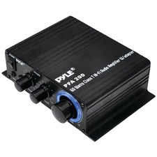 New Pyle PFA200 60 Watts Class T Hi-Fi Audio Amplifier W/Adapter