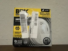 BRK SMC0210 Battery-Powered Smoke and Carbon Monoxide Detector-10 Year Battery