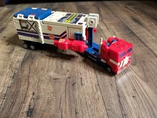 transformers g1 powermaster optimus prime Hi-q rare 1987 Incomplete 