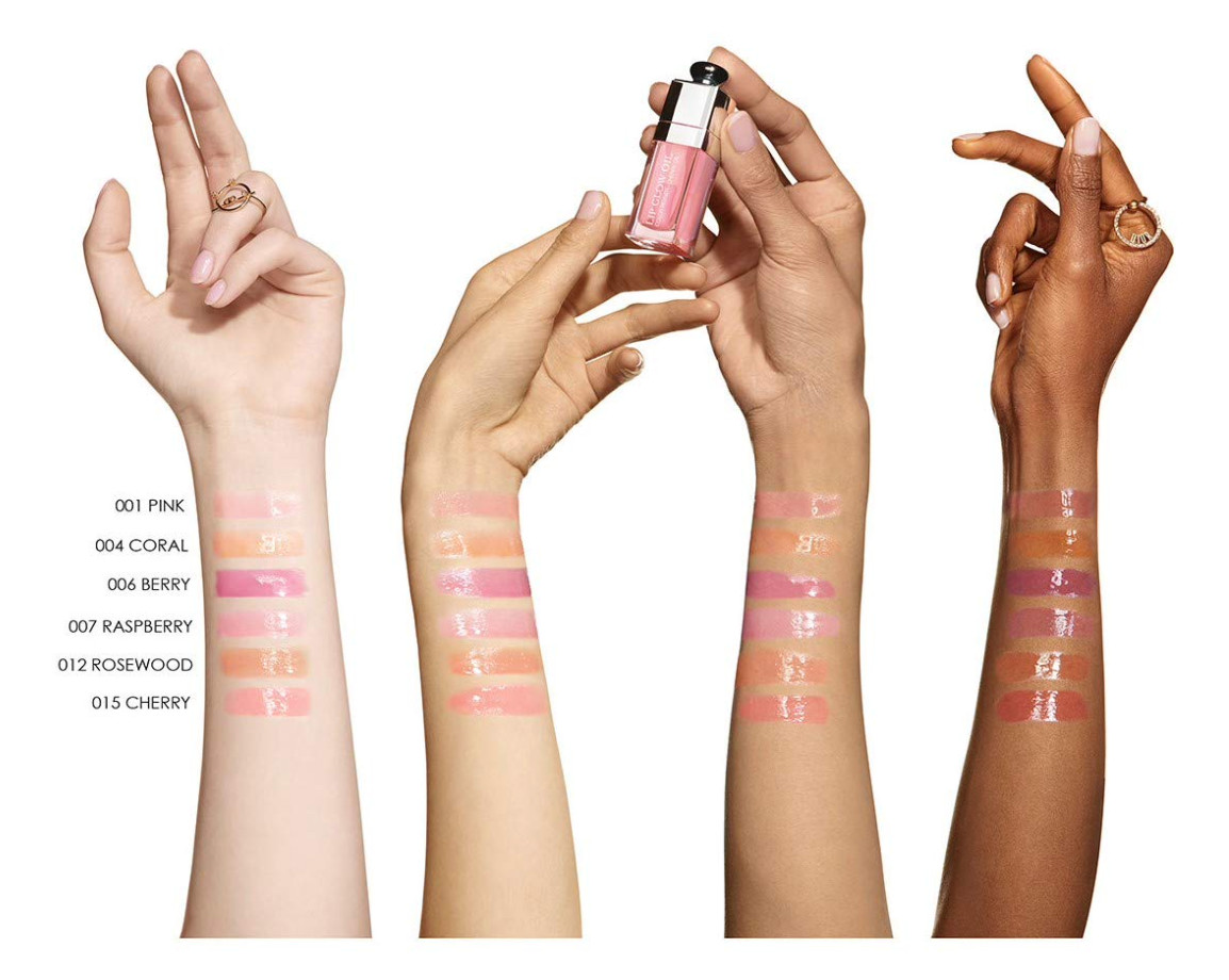light pink dior lip oil