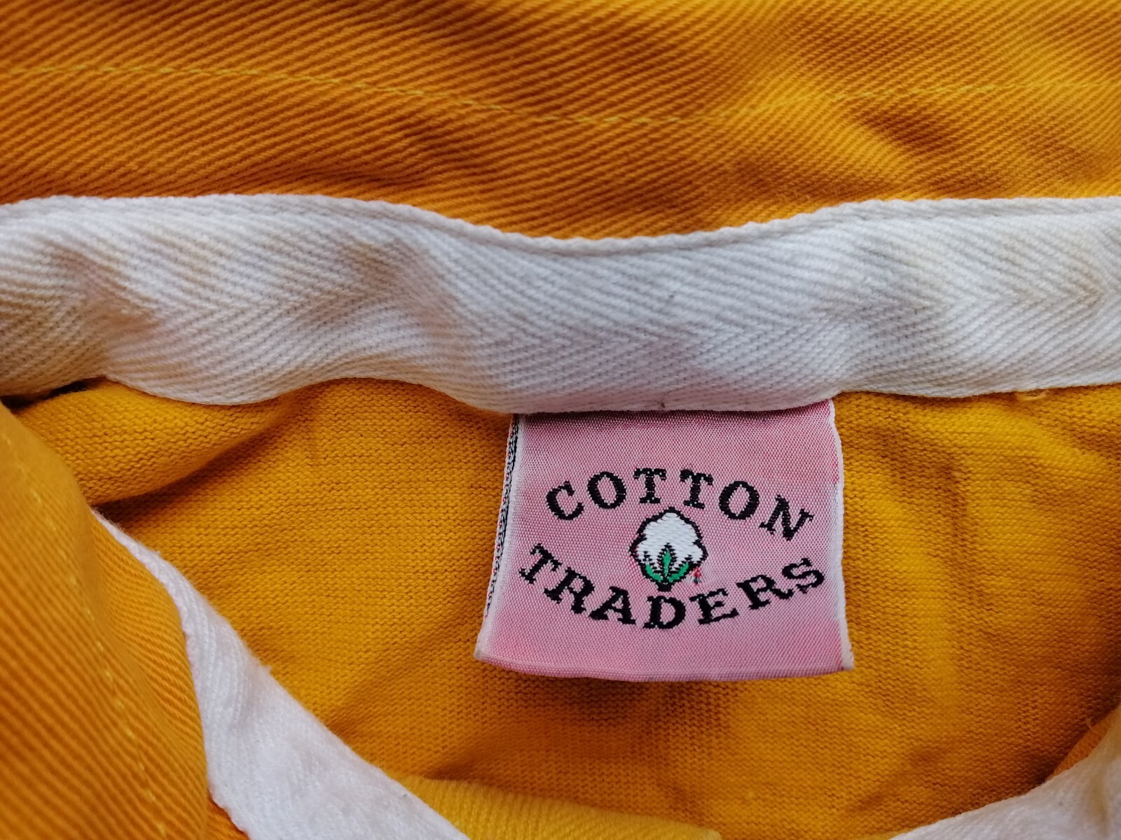 Australia home rare vintage rugby shirt jersey Cotton Traders size L image 3