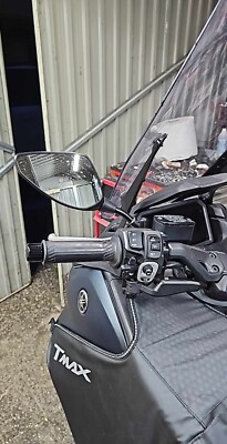Specchietti Retrovisori Per Yamaha TMAX 560 2022-2024 - In Alluminio Regolabili - Foto 2