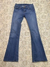 Rock & Republic Roth Flare Leg Womens Jeans Designer Blue Sz. 26 Ladies Casual