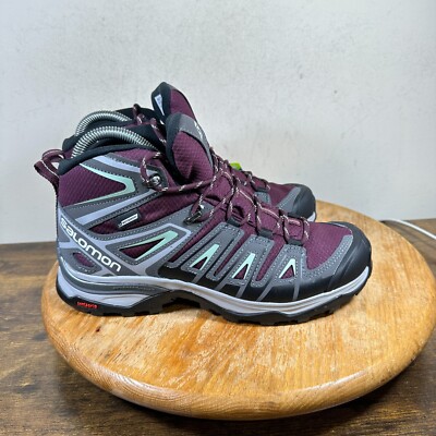 Salomon Women's X Ultra Pioneer Waterproof Mid 416713 Boots Shoes Women s Size 6