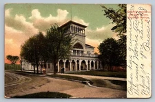 Postcard Missouri Excelsior Springs Sanitarium & Bath House 1907 UDB  L139