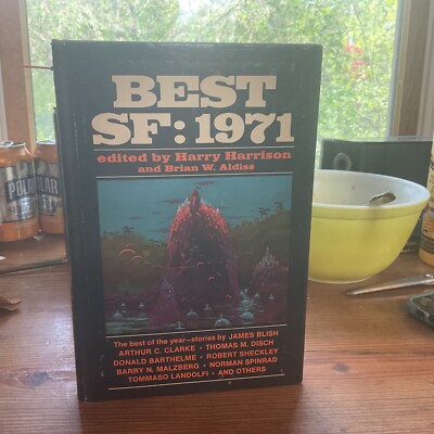 Best SF: 1971, fine unread copy, first edition and printing