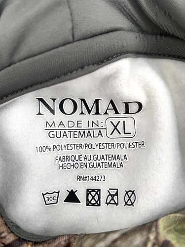 Nomad Womens Camo Hoodie Size XL - Picture 5 of 6