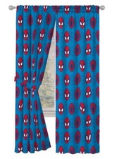 Spider-Man "Super Hero Adventures" Kids Curtain Panel, Set of 2-AB001LGEG205