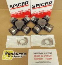 1998-2014 Ford F250 F350 4X4 Front Axle Shaft U Joints NON Maintenance