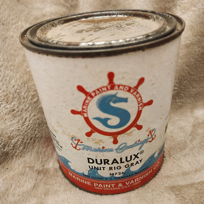 1 Quart Duralux Unit Rig Gray M726 - Marine Paint & Varnish Co. New Orleans