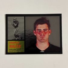 2005 Topps Heritage Foil #THC32 Andrew Walter Oakland Raiders