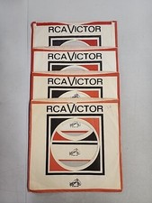 45 RPM 7" RECORD SLEEVES CO. SLEEVE 4 PACK SEE PHOTOS - RCA SLV204 