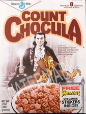Count Chocula vintage Cereal Box High Quality Metal Fridge Magnet 3x4 7654