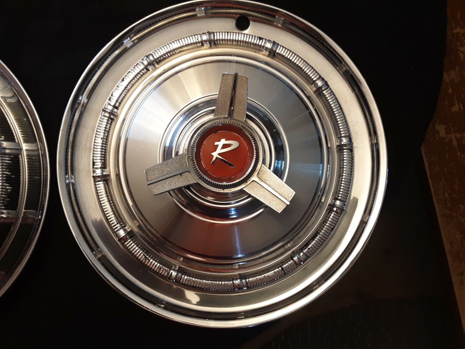 Vintage AMC 1960's 65 66 Rambler 14" Spinner Hubcaps eBay