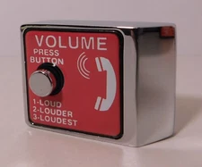 1 - SCARCE New Old Stock Single Slot Payphone VOLUME CONTROL Device
