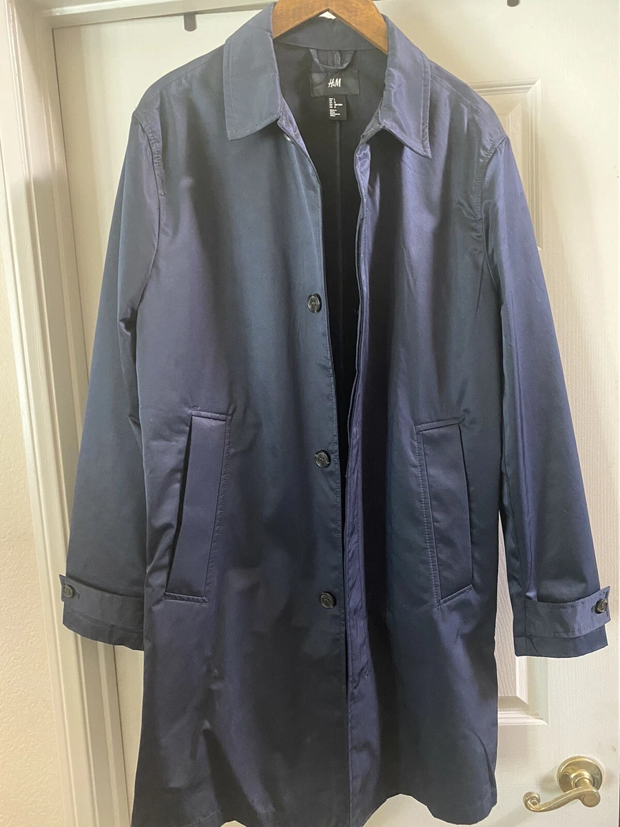 Hm blue shop coat