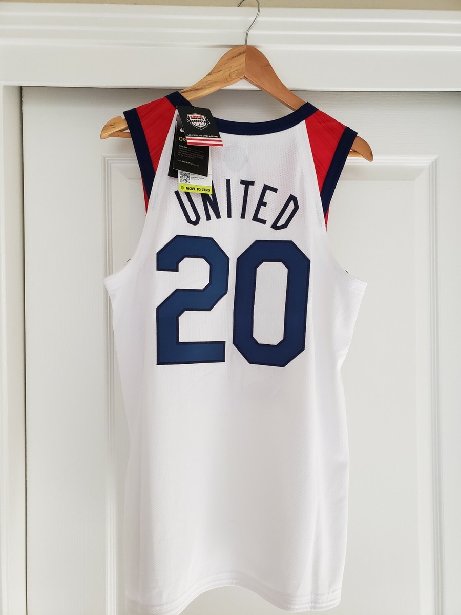 Nike Team USA Olympic Basketball Authentic Jersey Men Size