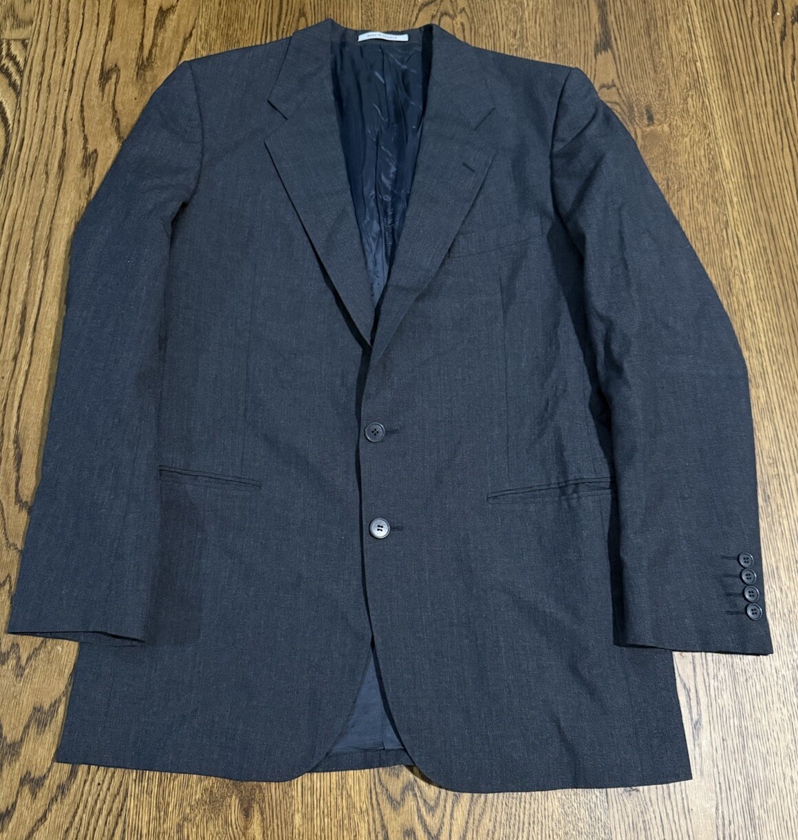Giacca blazer lana manica lunga vintage Yves Saint Laurent uomo taglia 40? Blu Navy