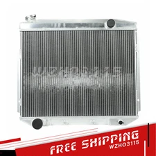 For 1957-1959 Fairlane/Victoria/Ranchero/Skyline V8 3-Row Radiator Full Aluminum