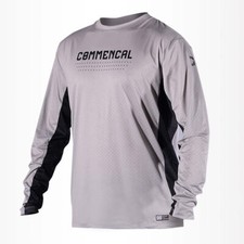 ⭐ Maglia COMMENCAL Sand Maniche Lunghe MTB Grigio
